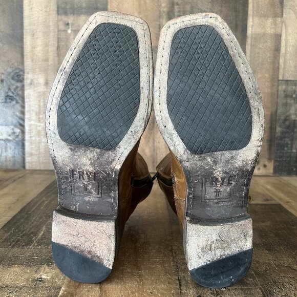 Frye 3487077 Smith Engineer Side Zip Boots Mens 10 D - Picture 4 of 12